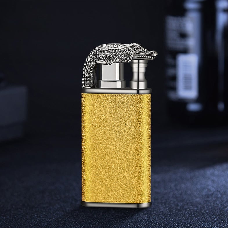 🔥  49% OFF🔥Double fire switch direct punch metal lighter