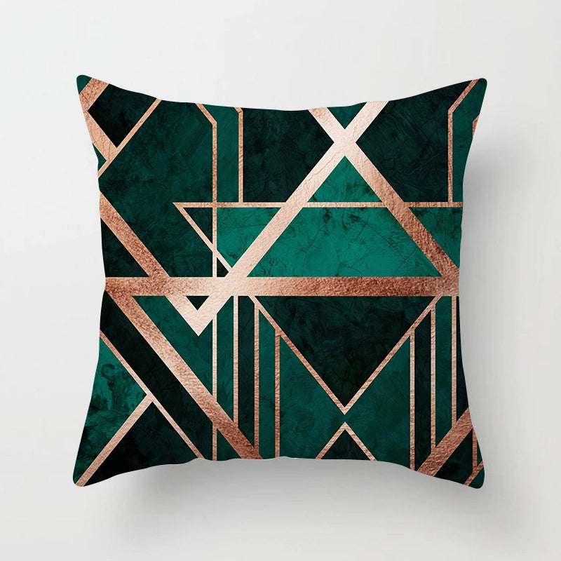 Minimalist Letter Polyester Pillow Cases Couch & Sofa Decor