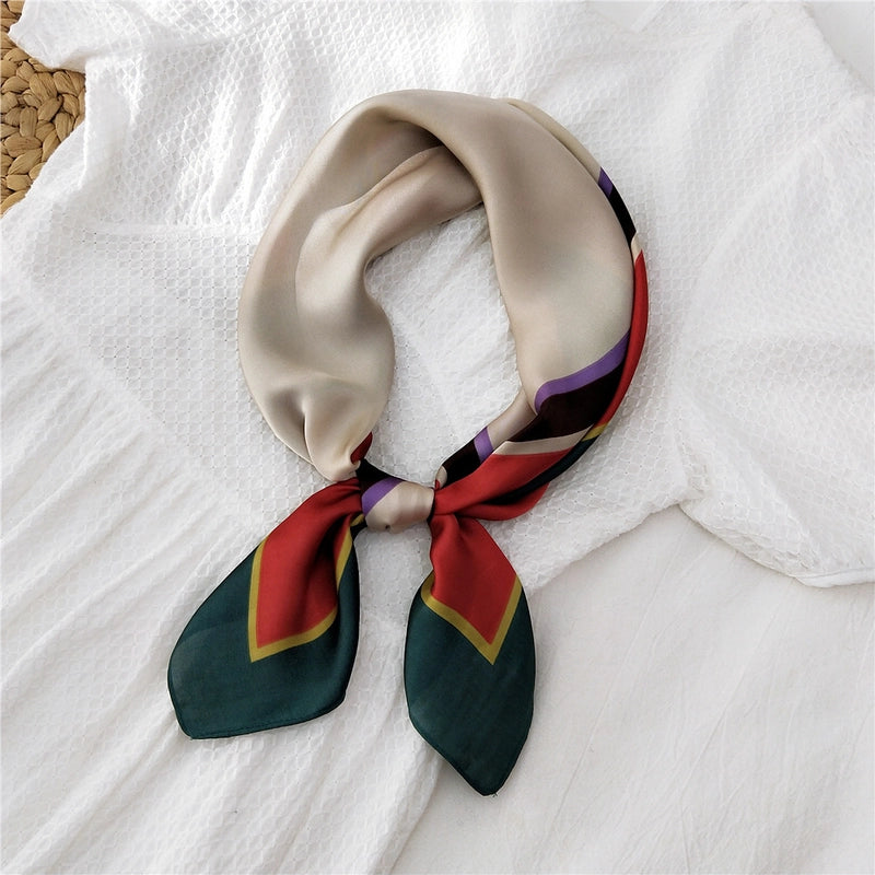 Simple Retro Square Scarf