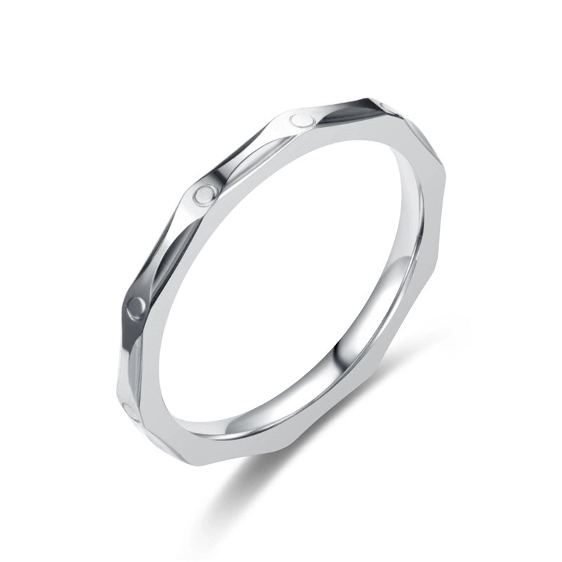 Rhombus Stainless Steel 18K Gold Plated