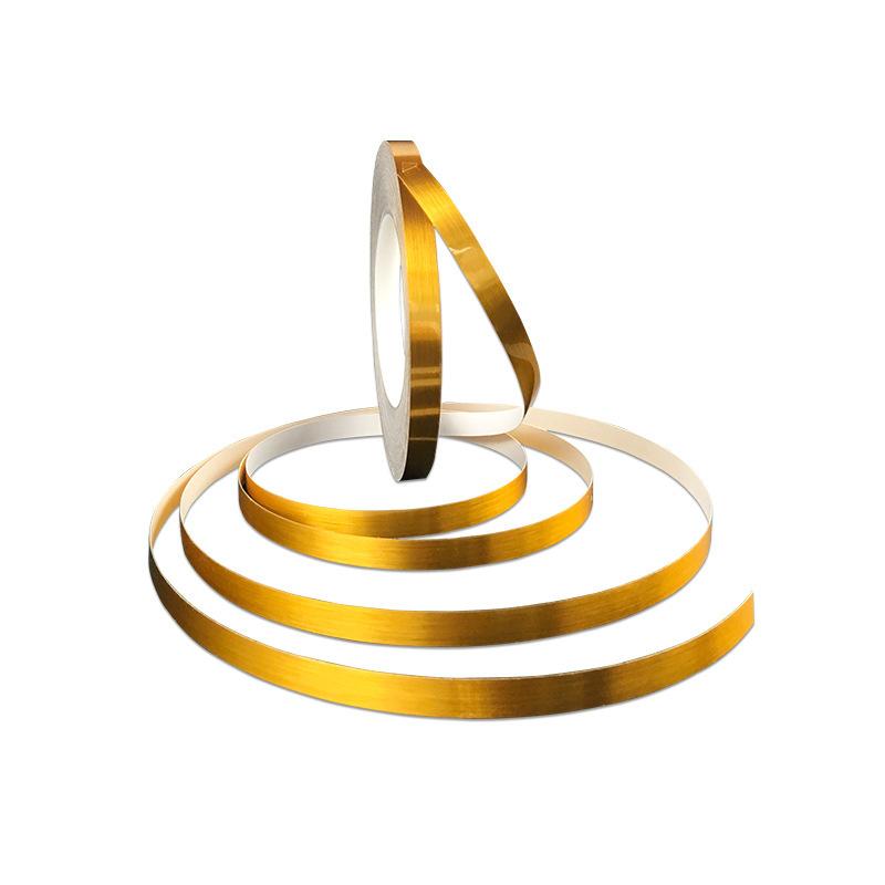 50 METERS OF GOLD SELF-ADHESIVE WATERPROOF WALL TAPE