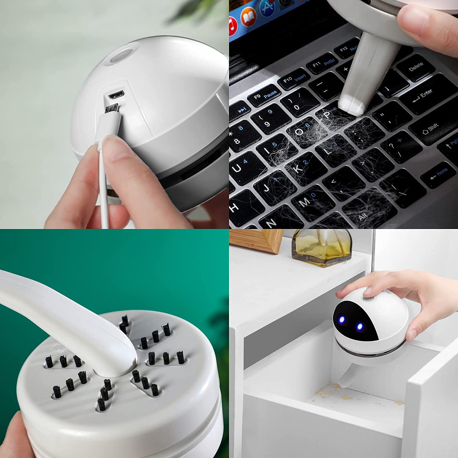 Mini Desktop Vacuum Cleaner Robot