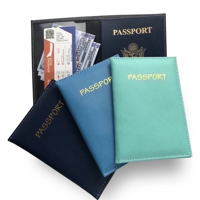 Unisex Solid Color Pu Leather Open Wallets