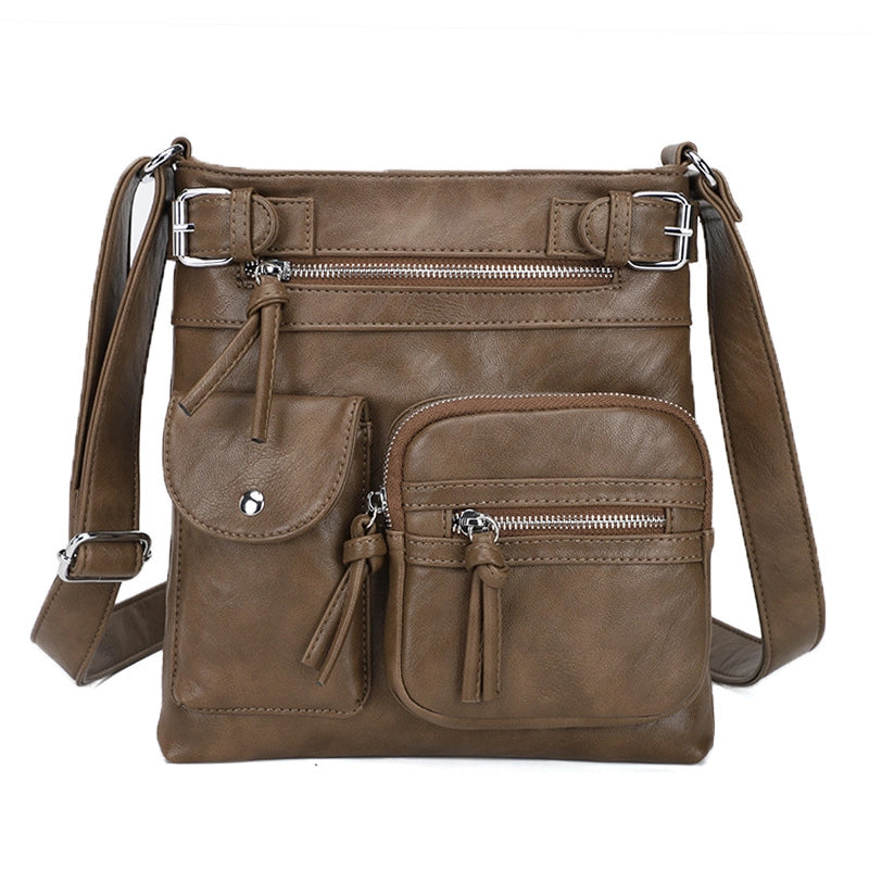 Bags Bag Women's Crossbody Bag Multifunctional Small Square Bag Fashion Niche PU Shoulder Bag
