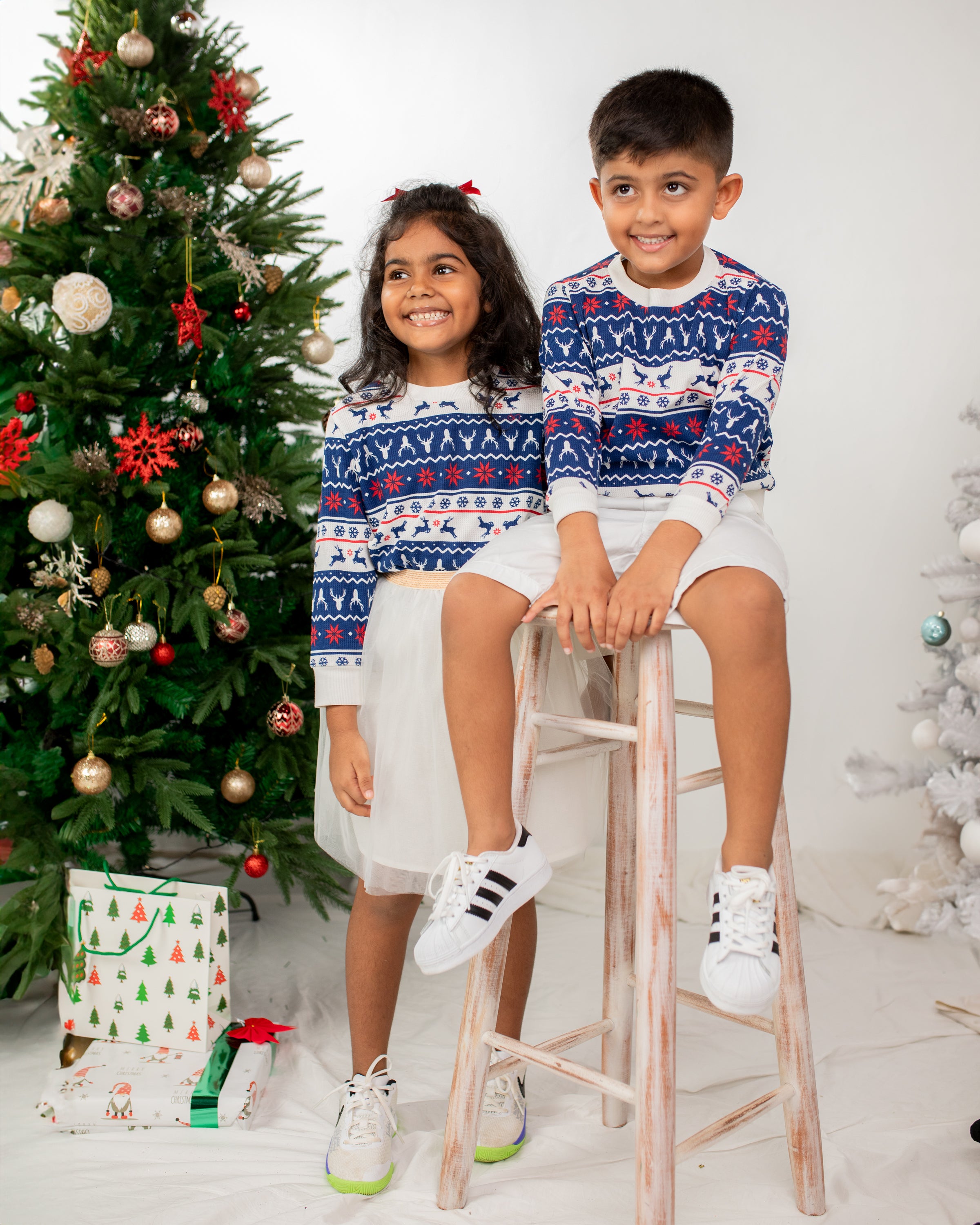 Jingle Christmas Sweater for Kids- Unisex