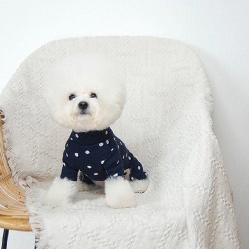 Polka Dot Cotton Jumper