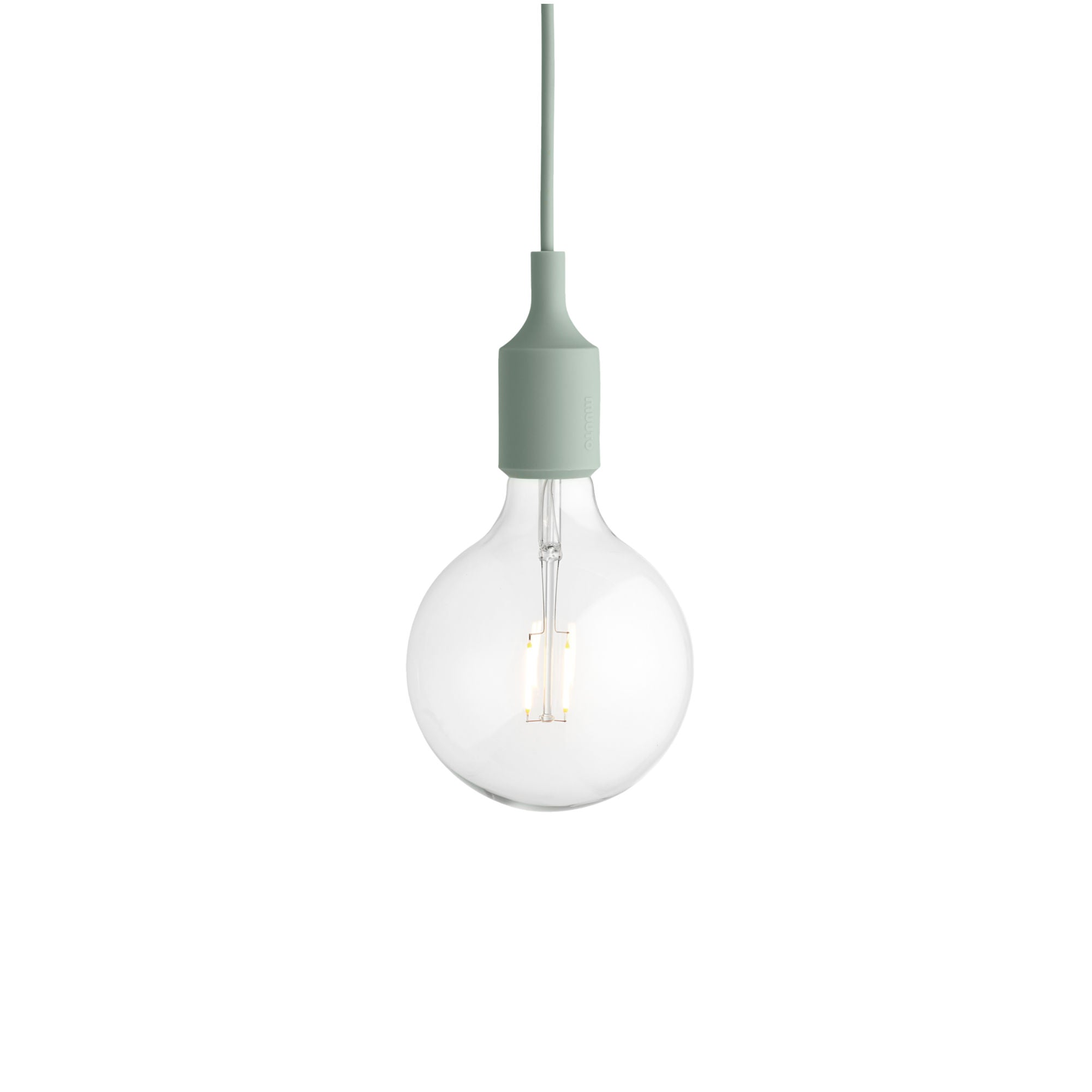 Muuto E27 pendant lamp. light green