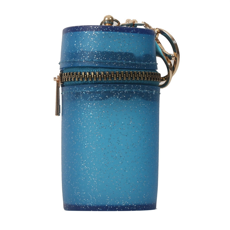 Women's Mini Special Solid Color Streetwear Bucket Zipper Handbag