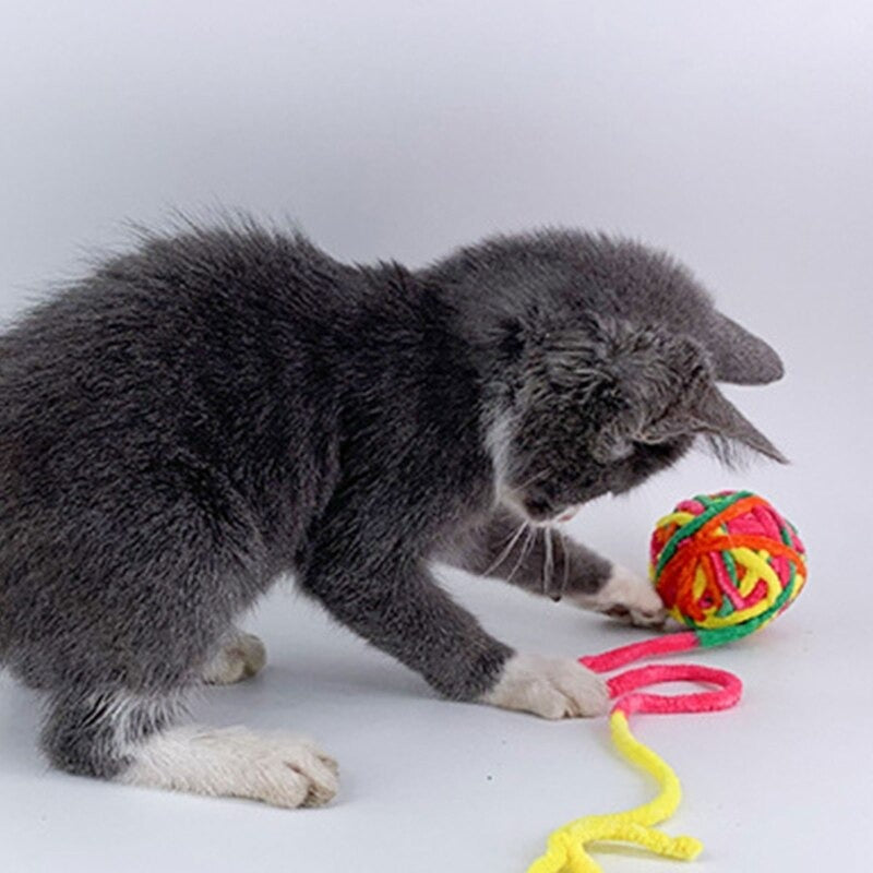 Colorful Yarn Ball Toys