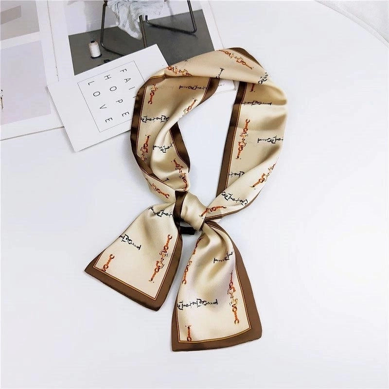 Fashion Double-sided Flat-length Long Scarf Scarf