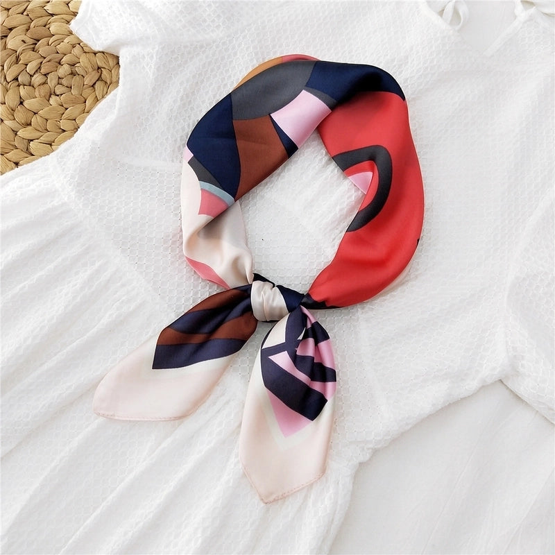 Simple Retro Square Scarf