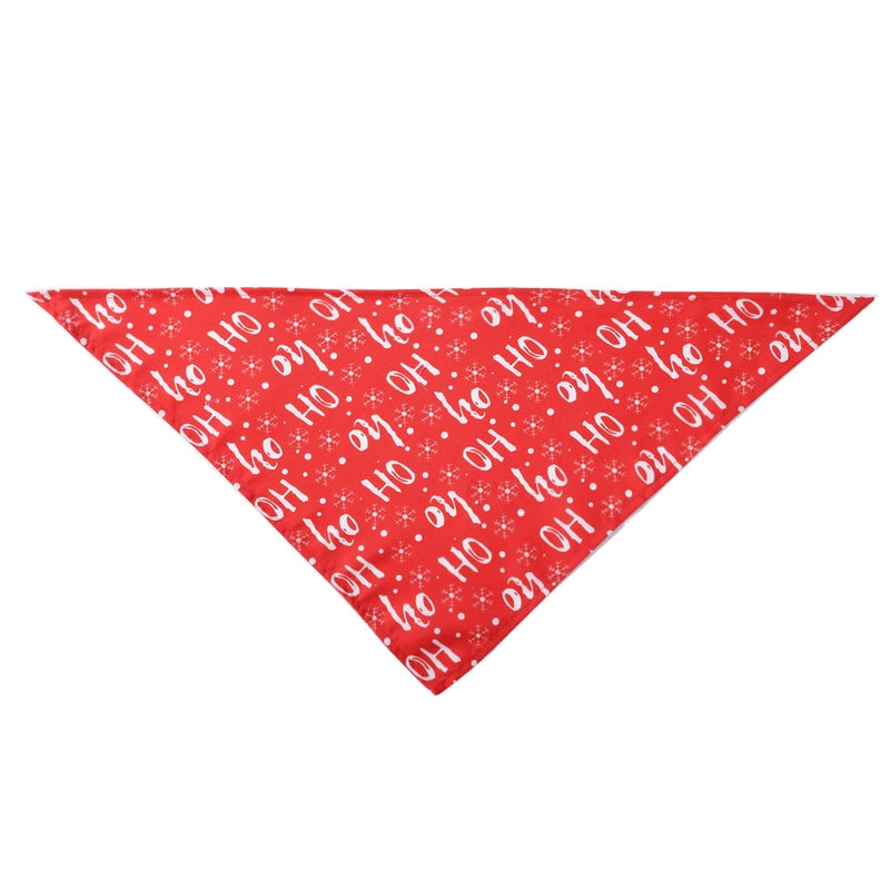 Casual Polyester Christmas Snowflake Deer Pet Clothing 1 Piece
