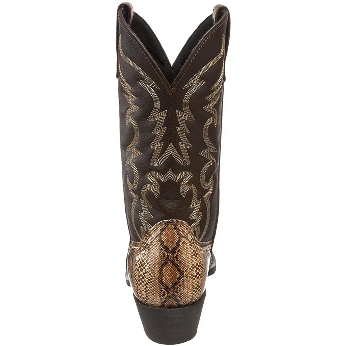 Snake Pattern Mens Western Cowboy Boots | Pointed Toe 38-48