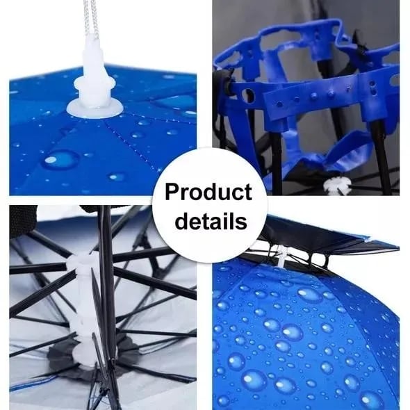 (❤️EARLY SUMMER HOT SALE- 49% OFF) Outdoor Double Layer Umbrella Hat(BUY 2 FREE SHIPPING)