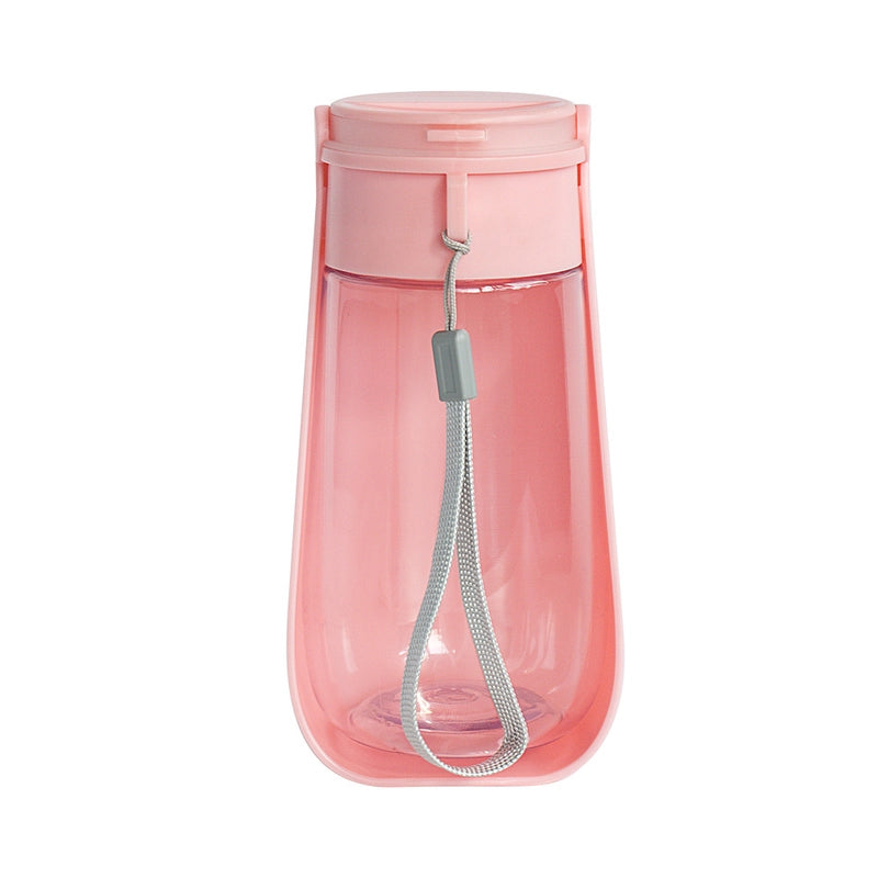 Pet Cups Portable Cup Water Feeder Folding Bottle Dog Outing Drinking Cup Portable Flip Pet Cup