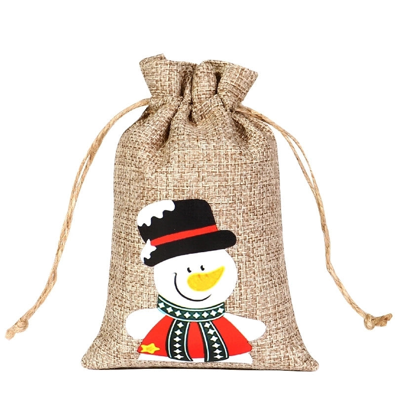 Christmas Linen Christmas House Christmas Tree Santa Claus Cute