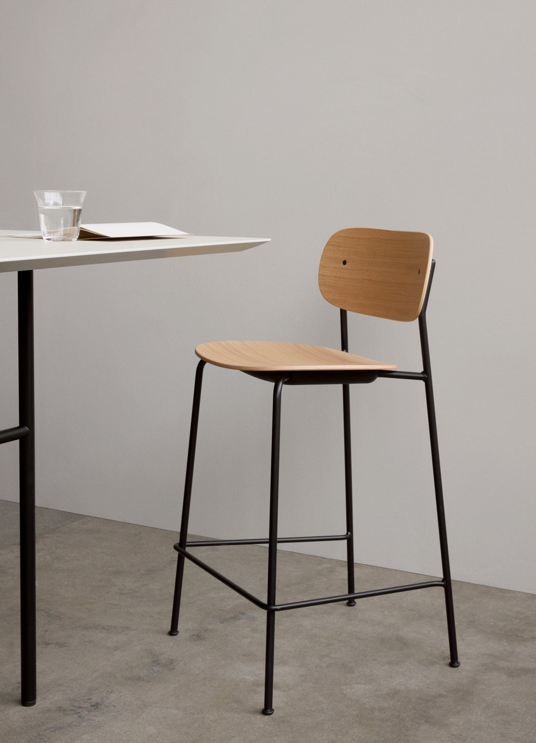 Co Counter Chair. Non-Upholstered