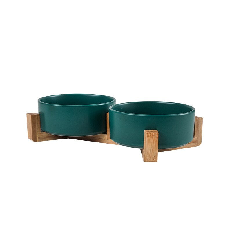 Ceramic Cat Feeding Bowls