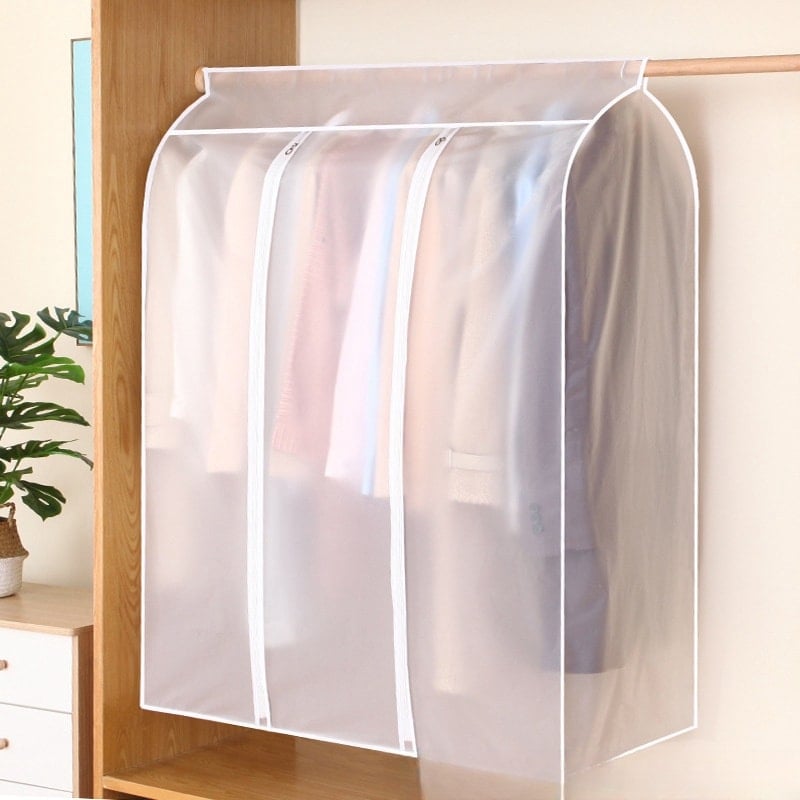 3D Zipper Clothes Dust Cover