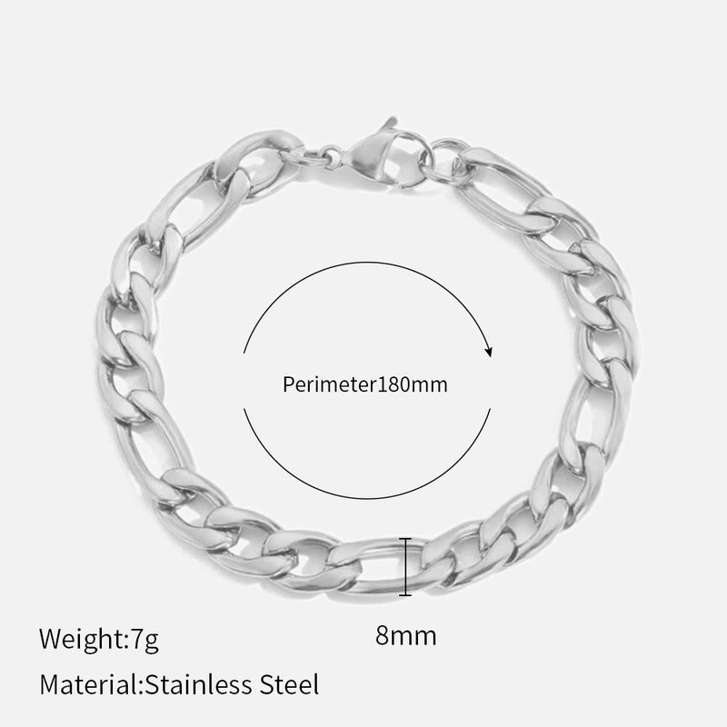 304 Stainless Steel Stainless Steel Bracelets In Bulk