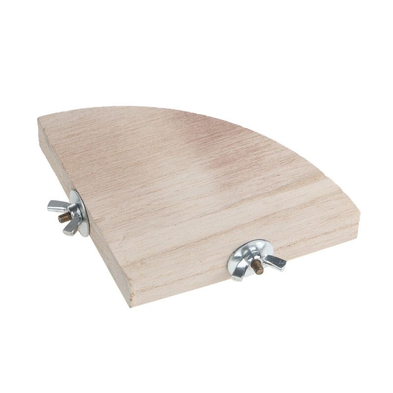 Bird Parrot Wood Platform Stand