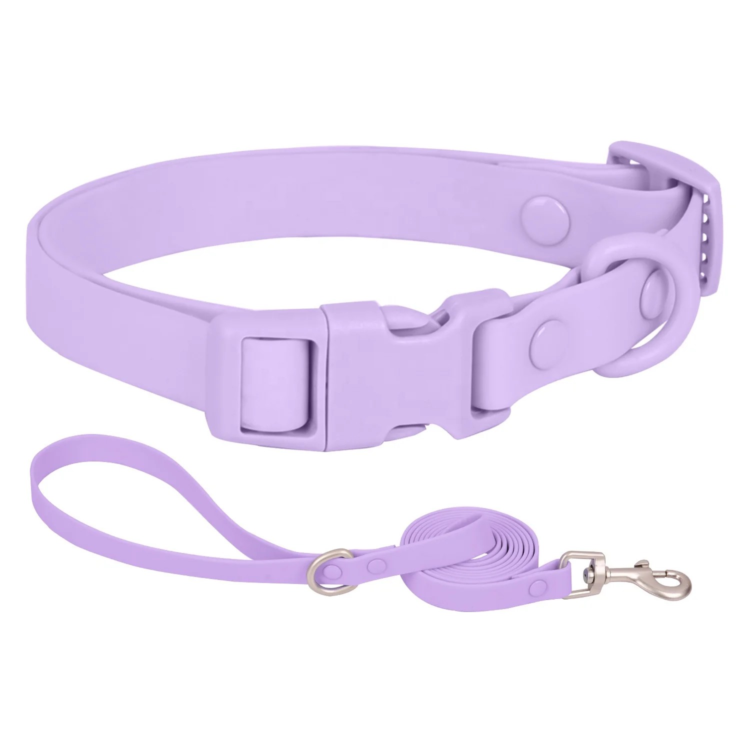 PVC Pet Collars for Dogs Adjustable Waterproof and Rust Proof Dog Collar Necklace Pet Accessories designer dog collar