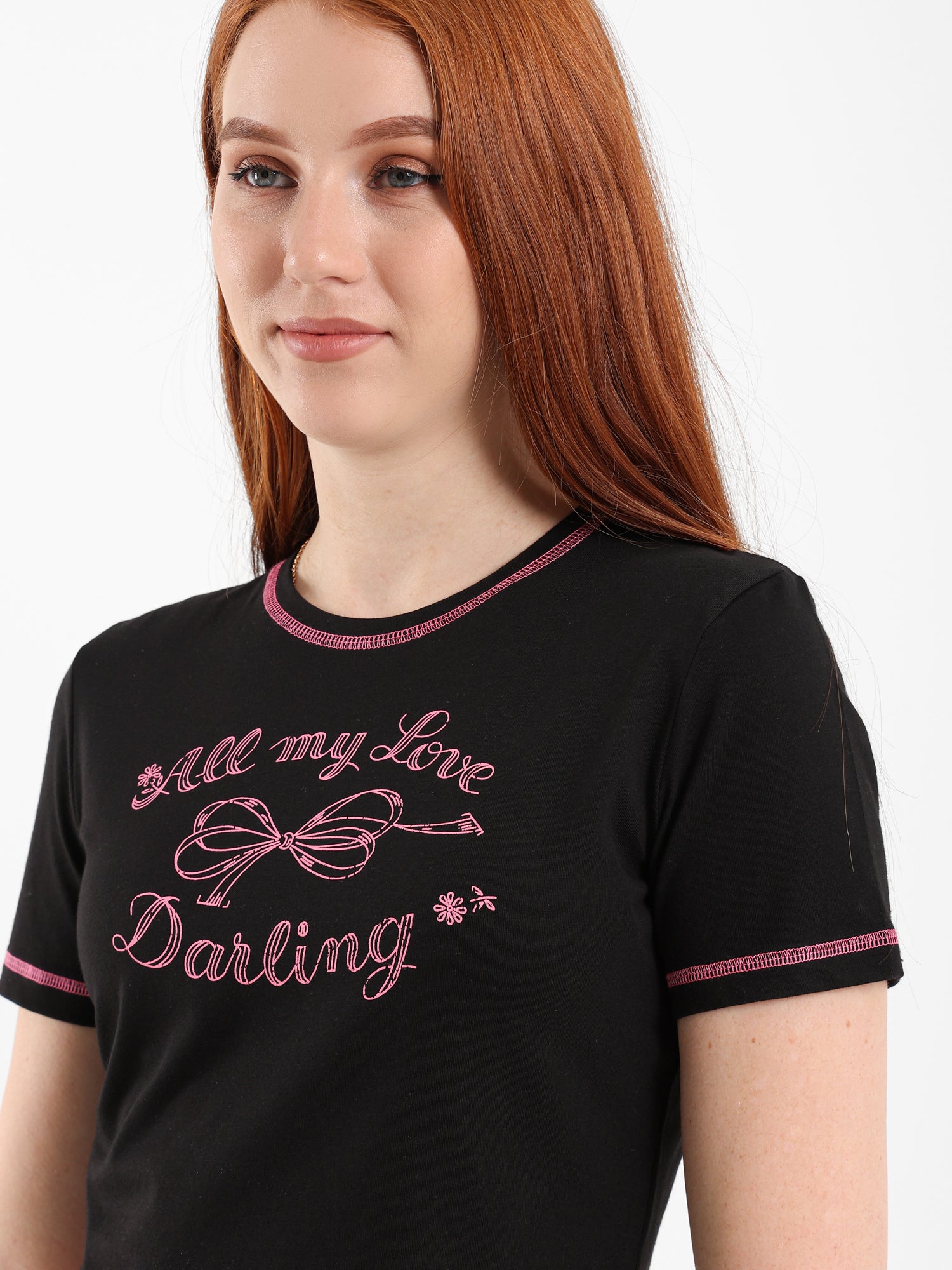 Fitted Cropped Tee