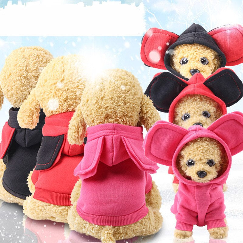 Winter Warm Pet Dog Hoodie