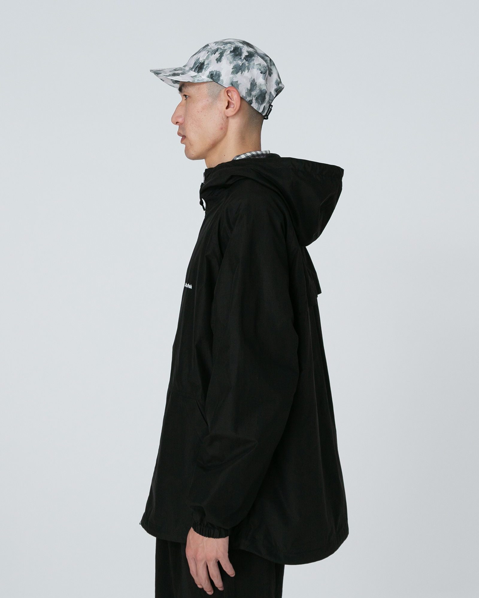 Light Mountain Cloth Zip Up Parka