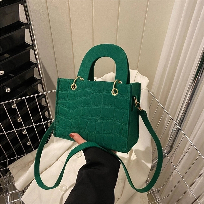 Women's Autumn Canvas Streetwear Handbag