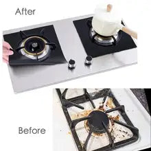 4PCS Stove Protector Cover Liner Gas Stove Protector Gas