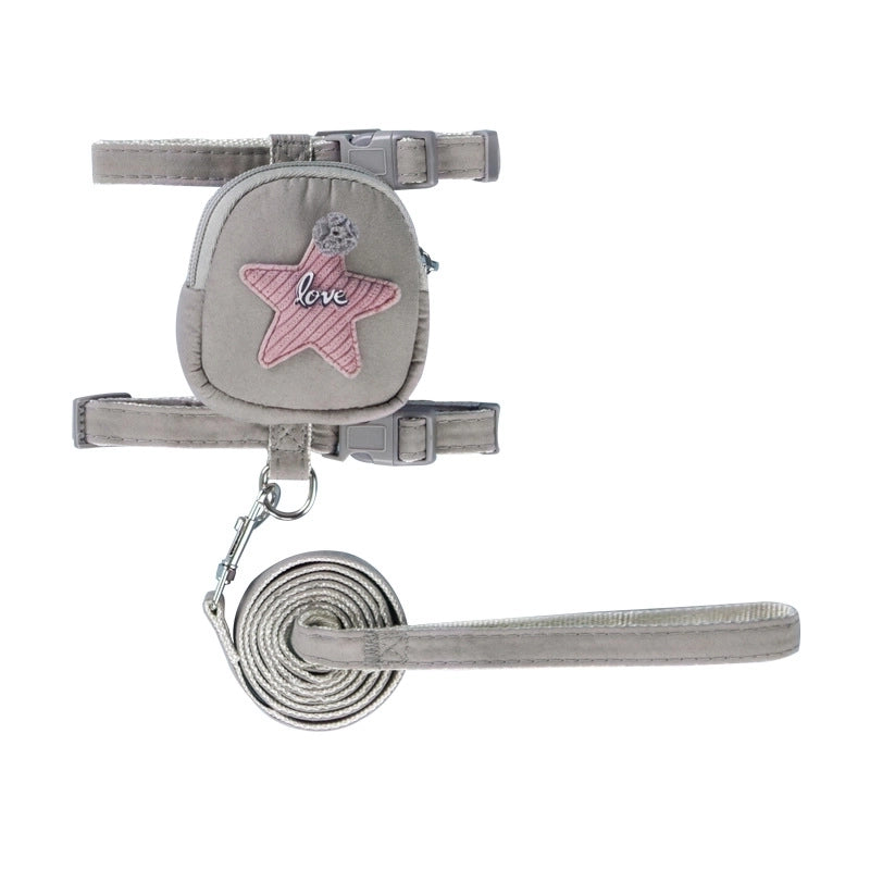 Cute Polyester Solid Color Leash