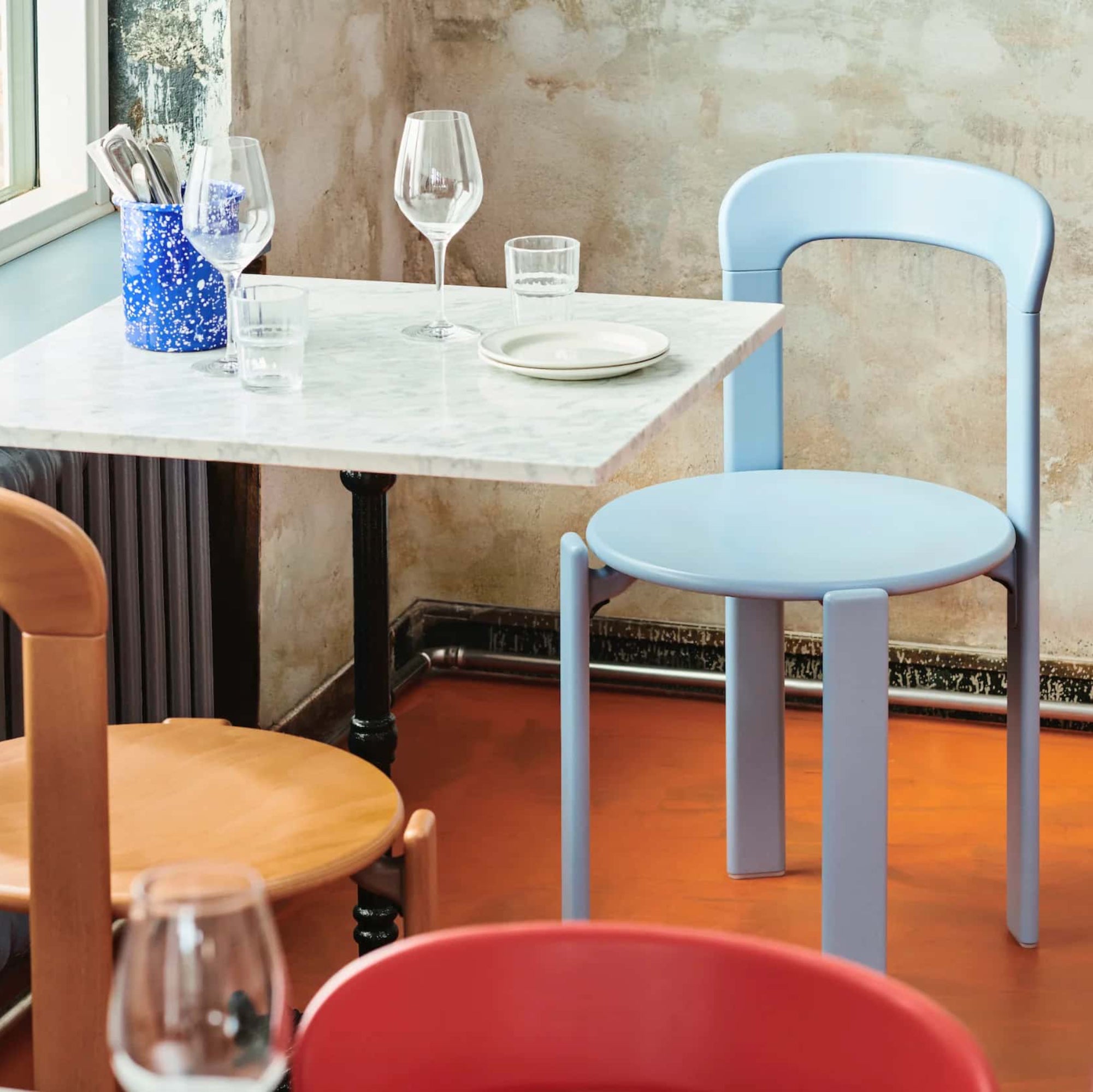 Hay Rey Chair. slate blue