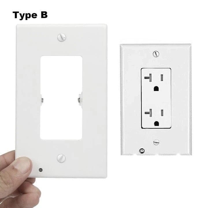 🔥 BIG SALE - 49% OFF🔥Outlet Wall Plate With Night Lights-No Batteries or Wires