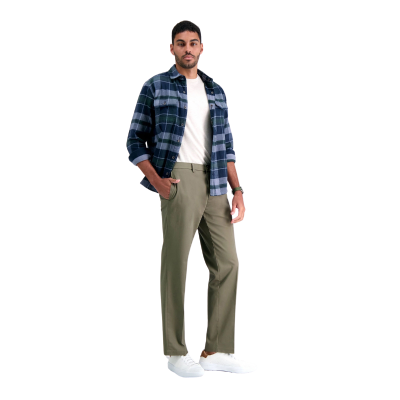 Iron Free Premium Khaki