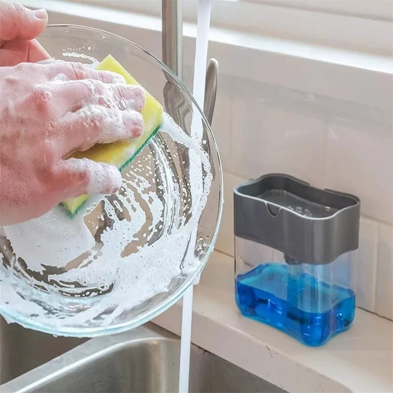 DISH SOAP SPONGE DISPENSER