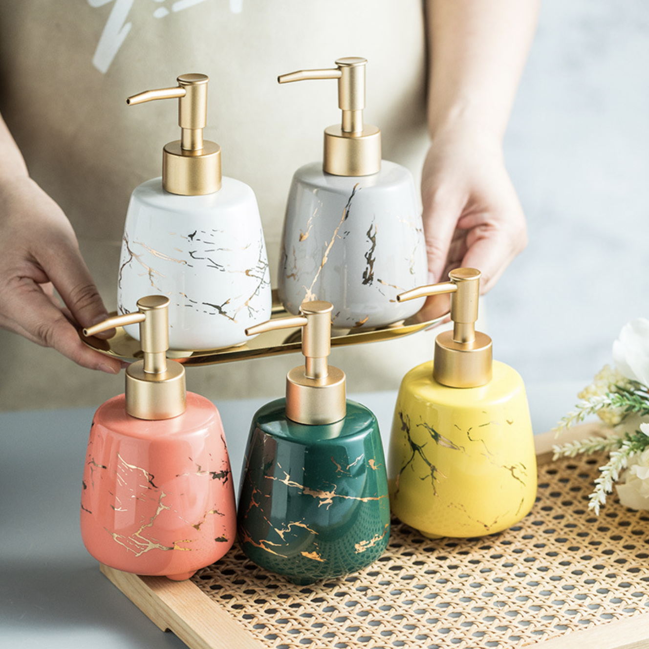 Fancy Shampoo Dispenser