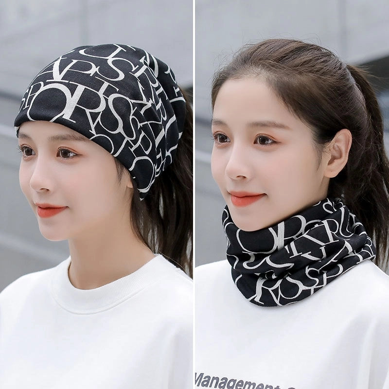 Unisex Casual Star Flower Polyester Scarf