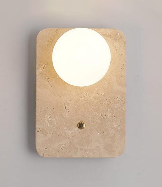 Emariel | Travertine Wall Light