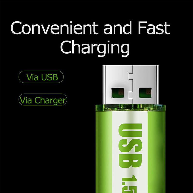 USB Rechargeable Constant Voltage Large Capacity Lithium Battery