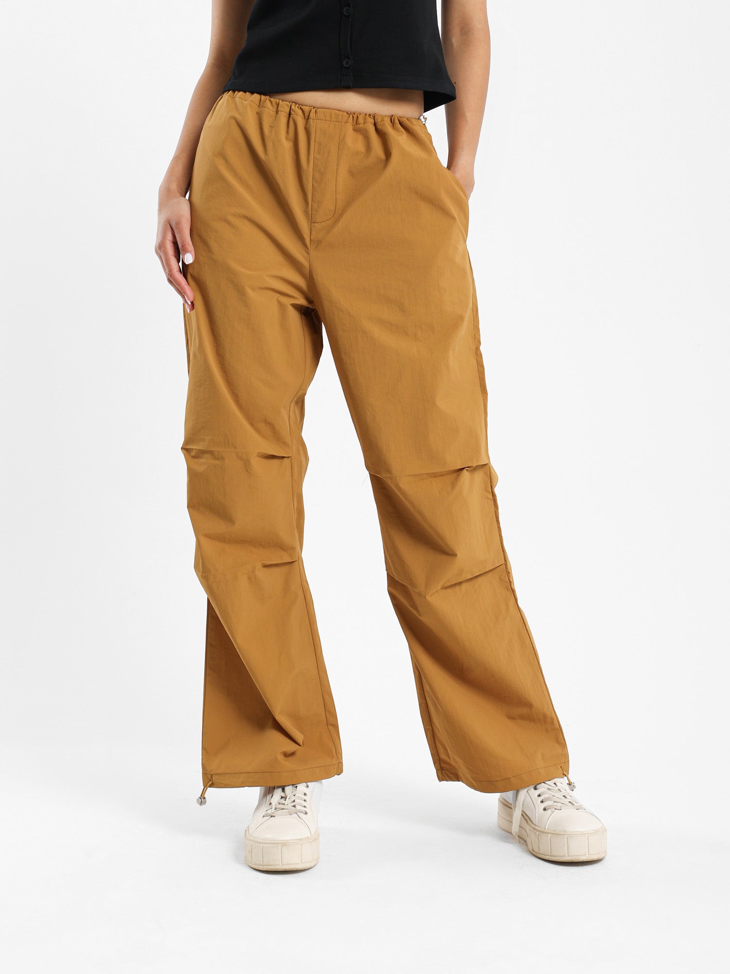Nylon Parachute Pants