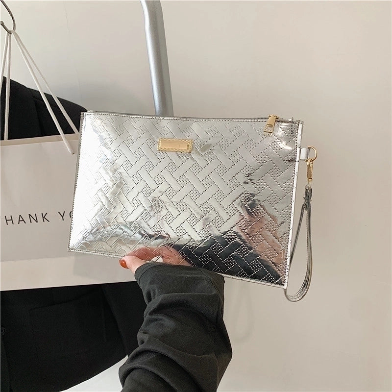 Women's All Seasons Pu Leather Classic Style Clutch Bag