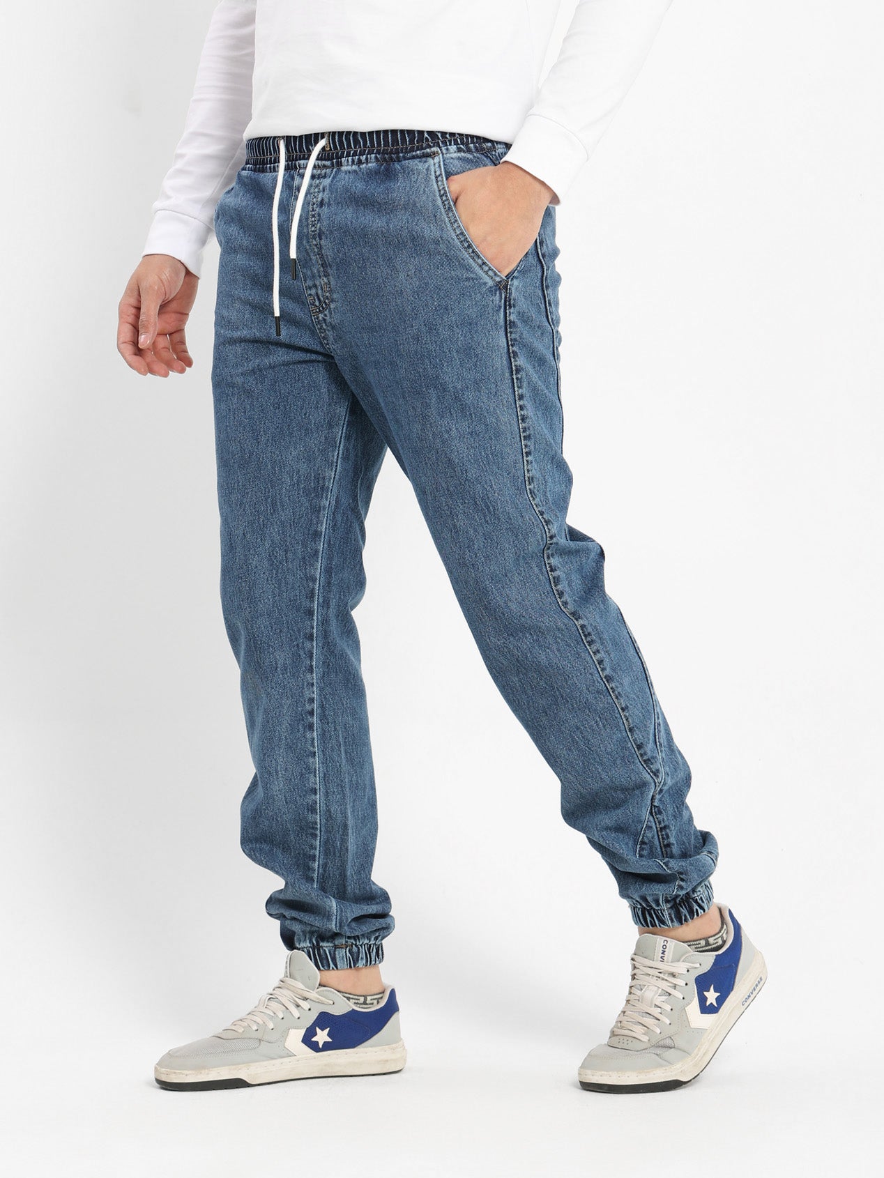 Basic Jeans Jogger Denim