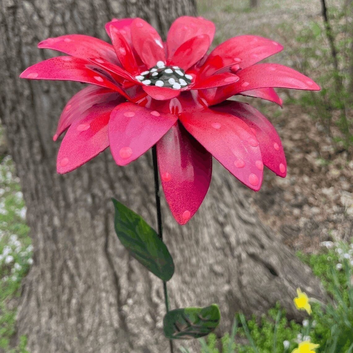 🍀Metal Flowers Garden Stakes🍀