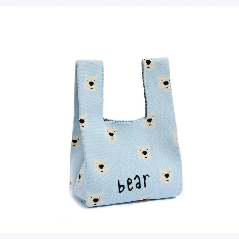 Women's Small Polyester Cartoon Heart Shape Basic Vintage Style Open Handbag