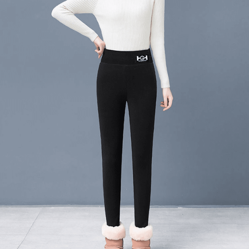Women's Fashionable Thermal Cashmere Slim Pants