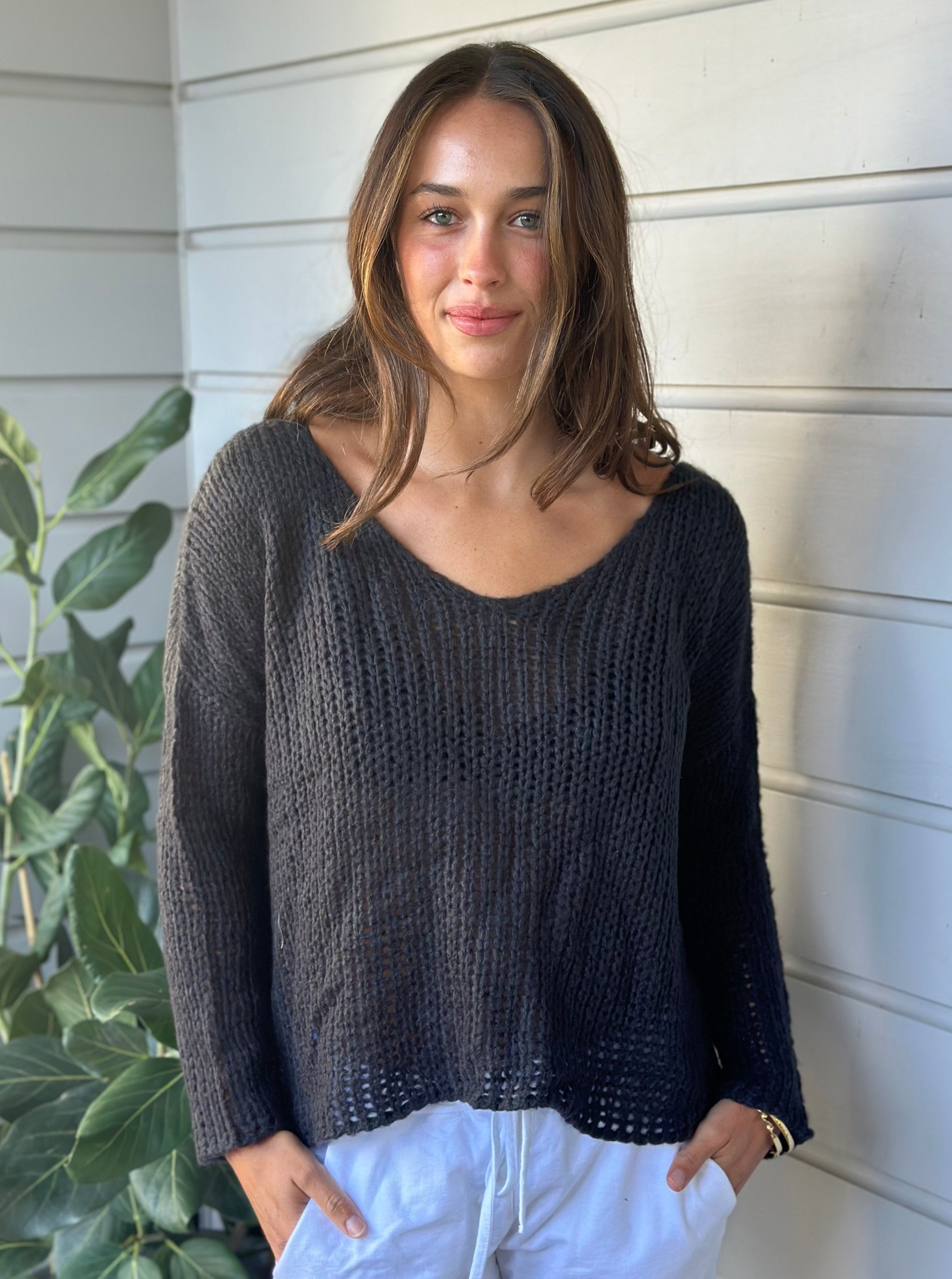 knit - charcoal