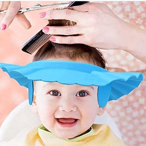 Waterproof Baby Bath Shower Cap For Babies (Multicolour)