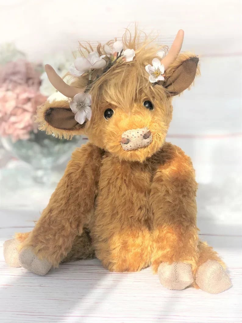 BUY 2 FREE SHIPPING 👍Scottish Handmade Highland Cattle