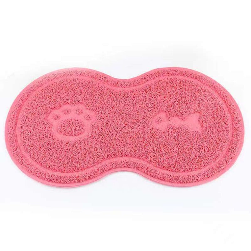 Cloud Shape Cat Feeding Mat